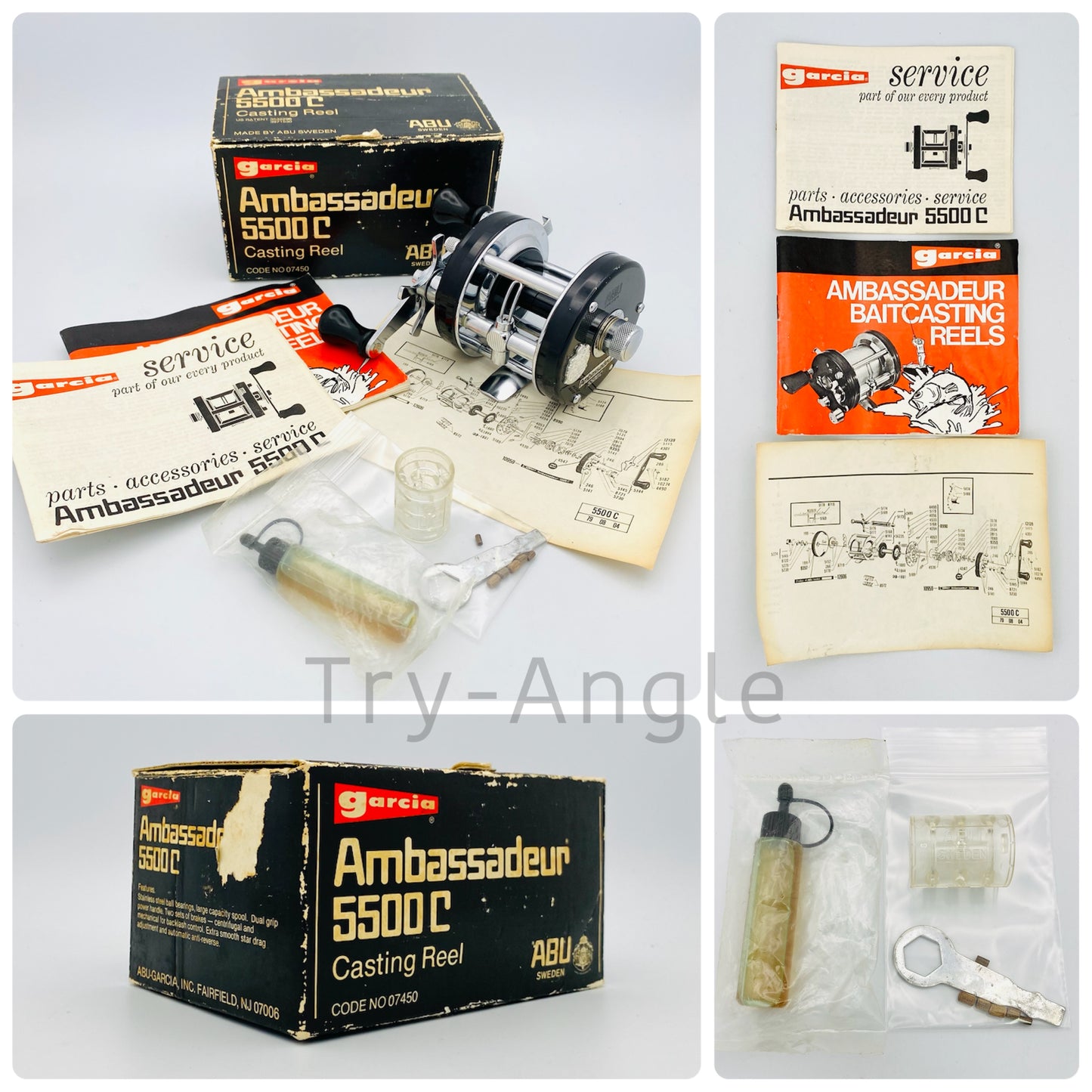 Abu Ambassadeur 5500C Black 790804