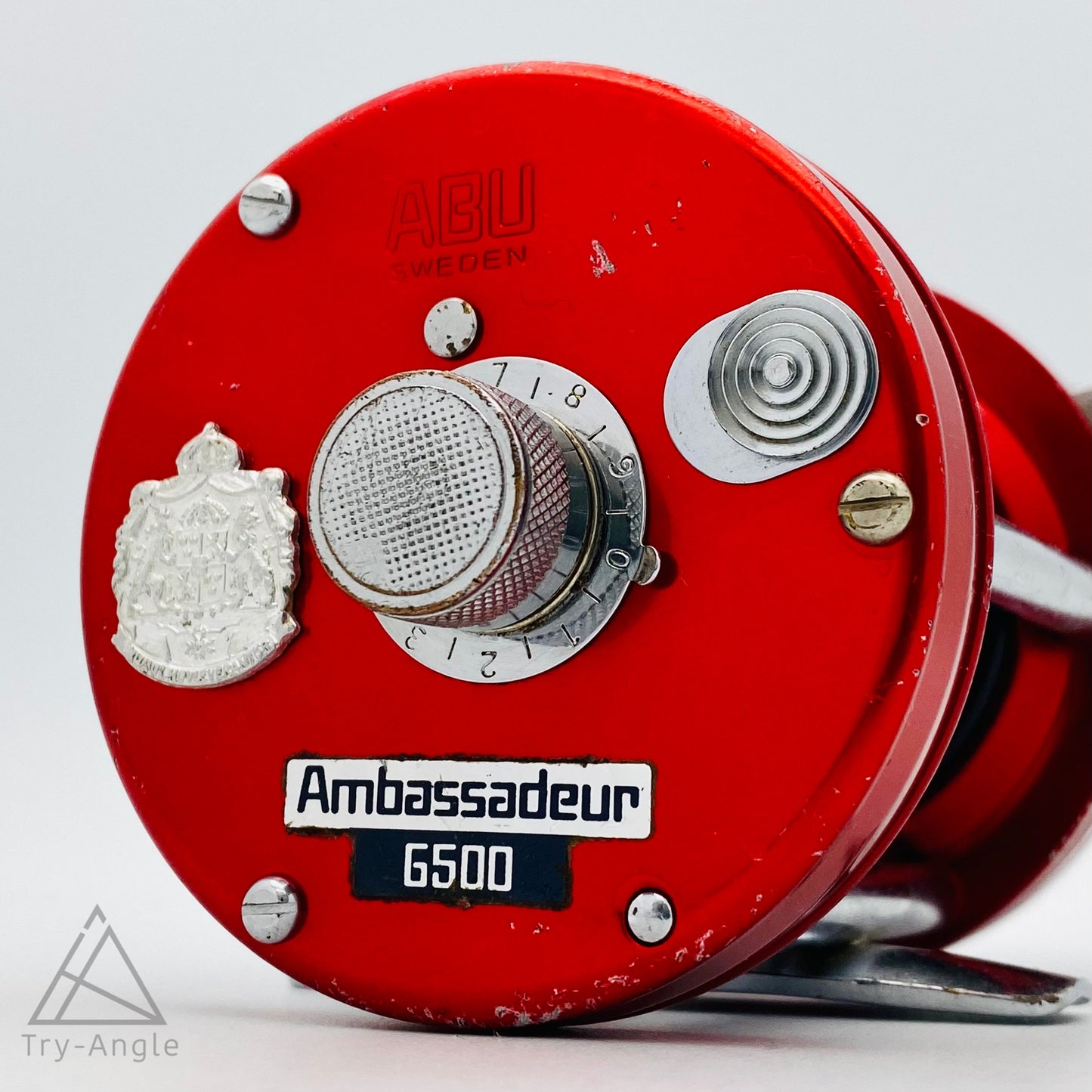 Abu Ambassadeur 6500 Red ステッカー 790201