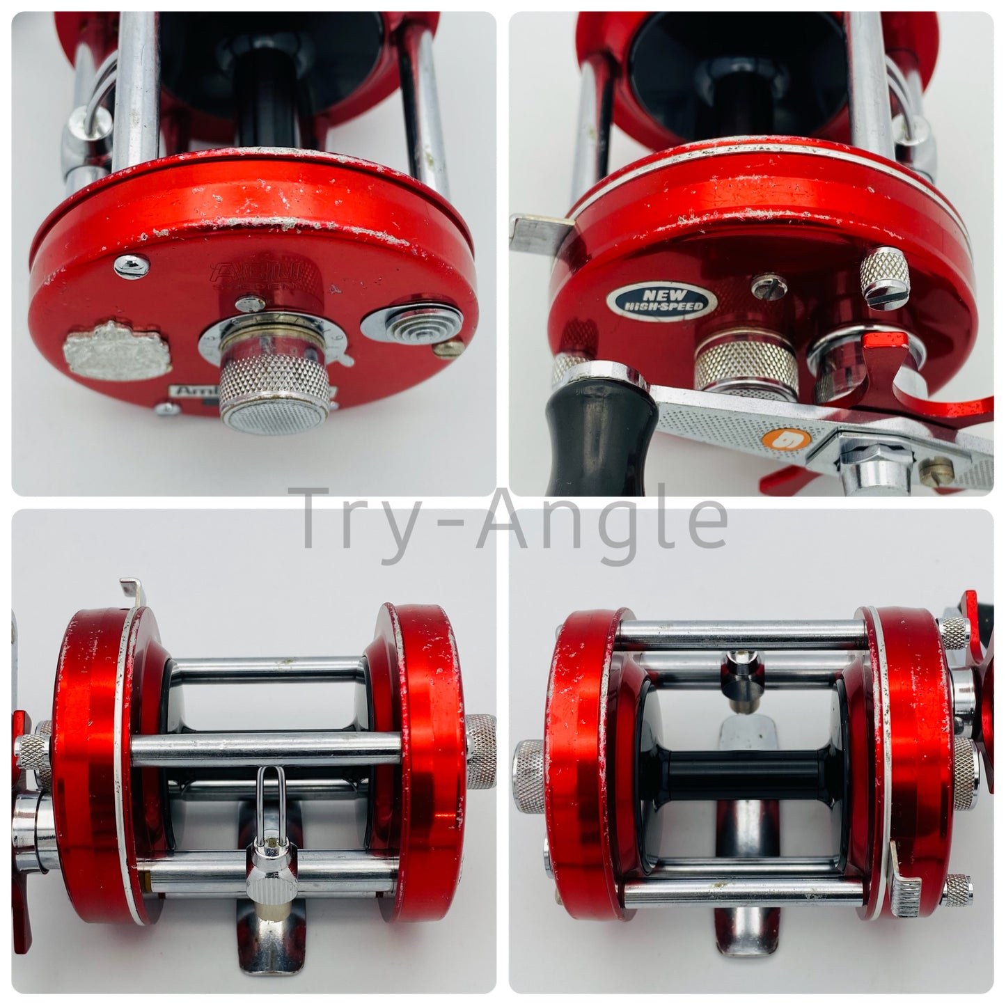 Abu Ambassadeur 6500 Red ステッカー 790201