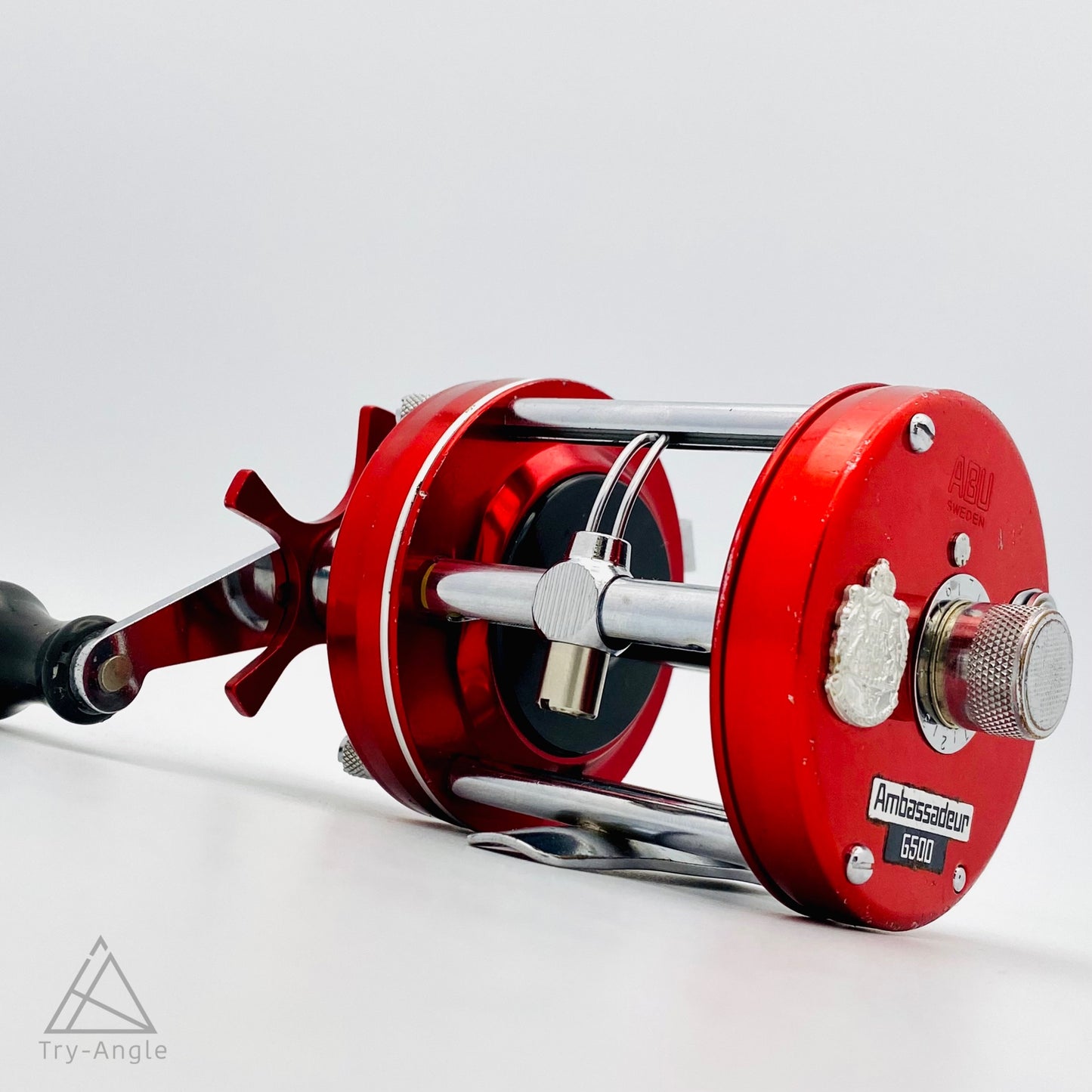 Abu Ambassadeur 6500 Red ステッカー 790201
