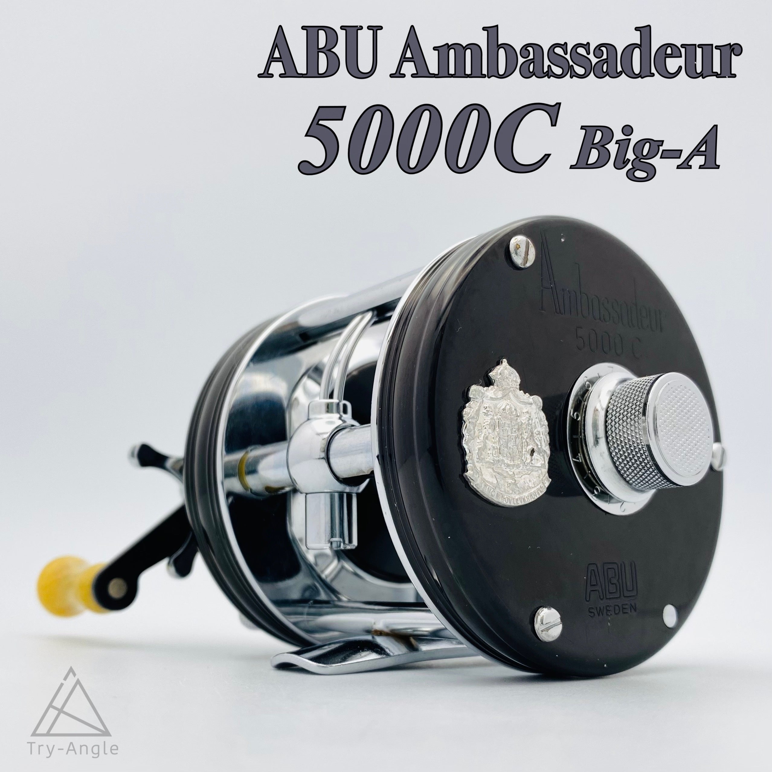 アンバサダー5000b 希少モデル オールドアブ ビンテージ リール ABU