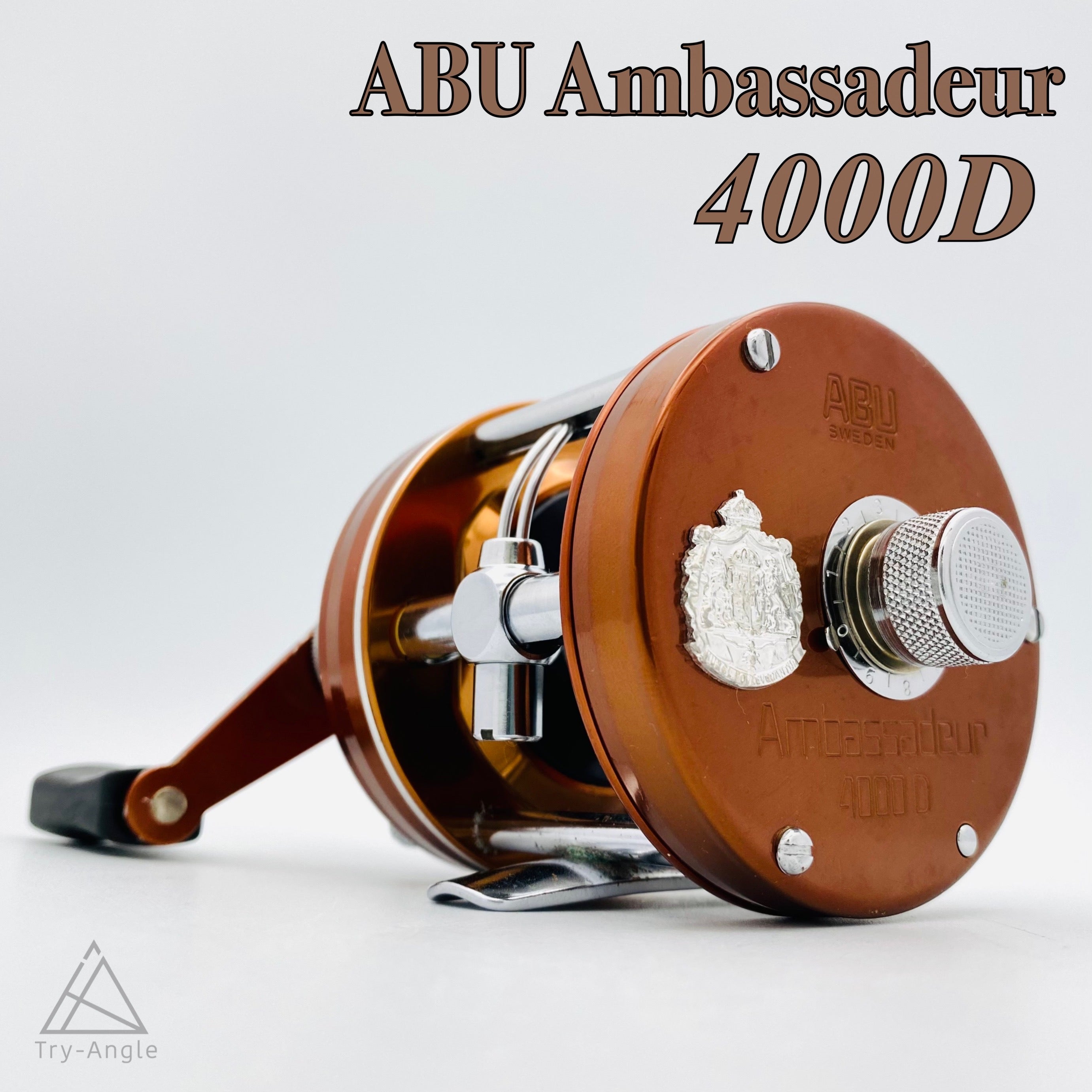Try-Angle トライアングル｜Abu Ambassadeur 4000D brown 750300