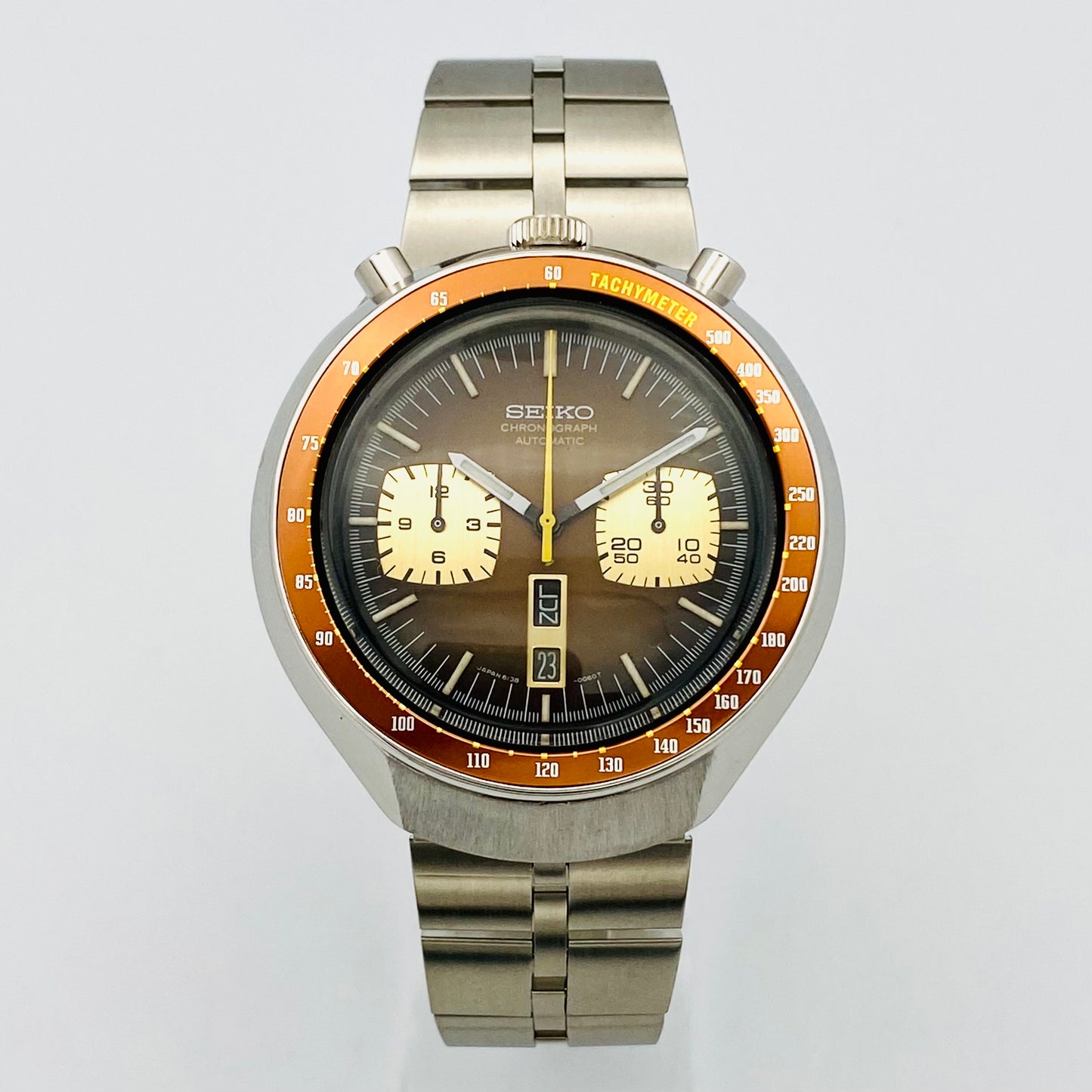 SEIKO 5Sports Speed-Timer 6138-0040 茶馬 ③