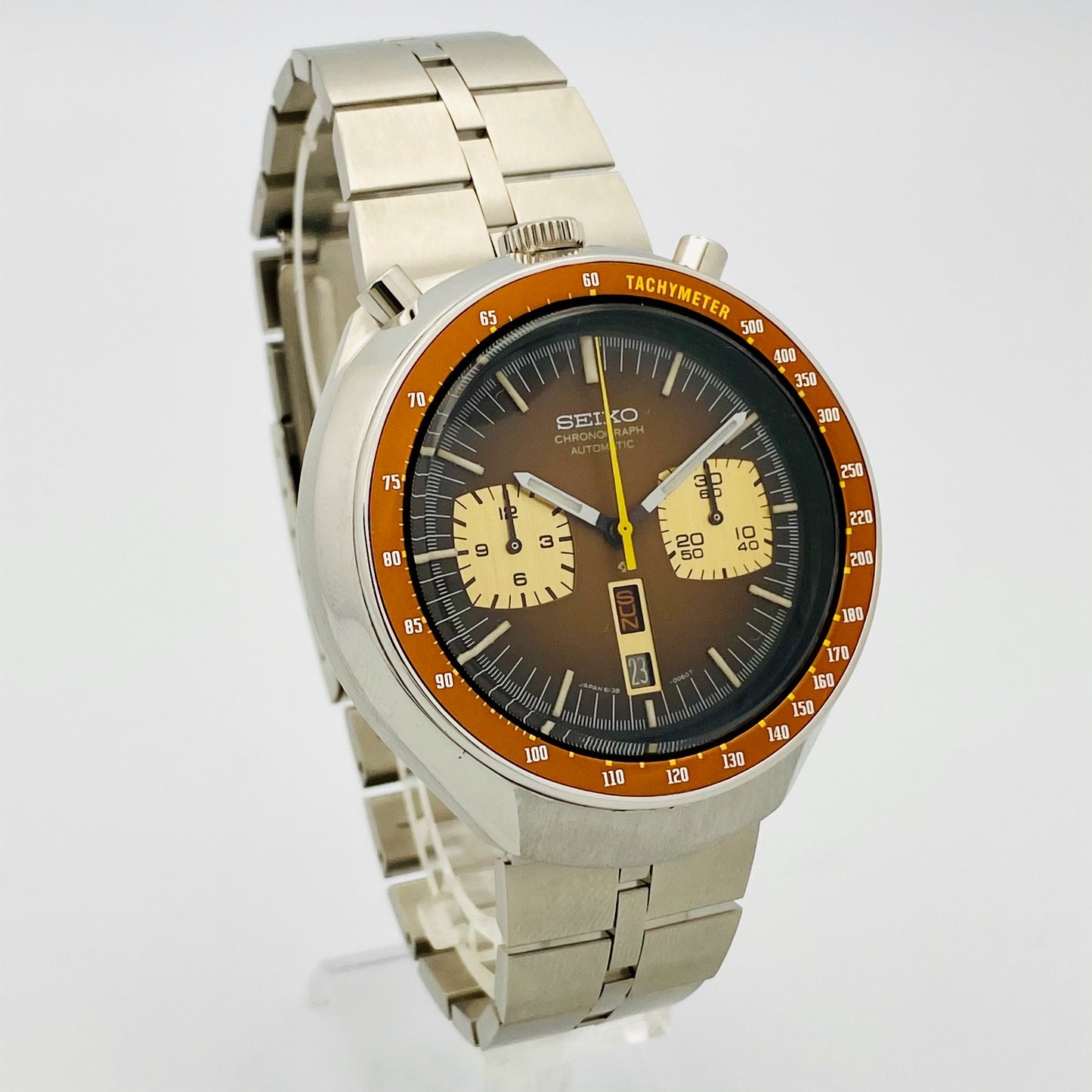 SEIKO 5Sports Speed-Timer 6138-0040 茶馬 ③