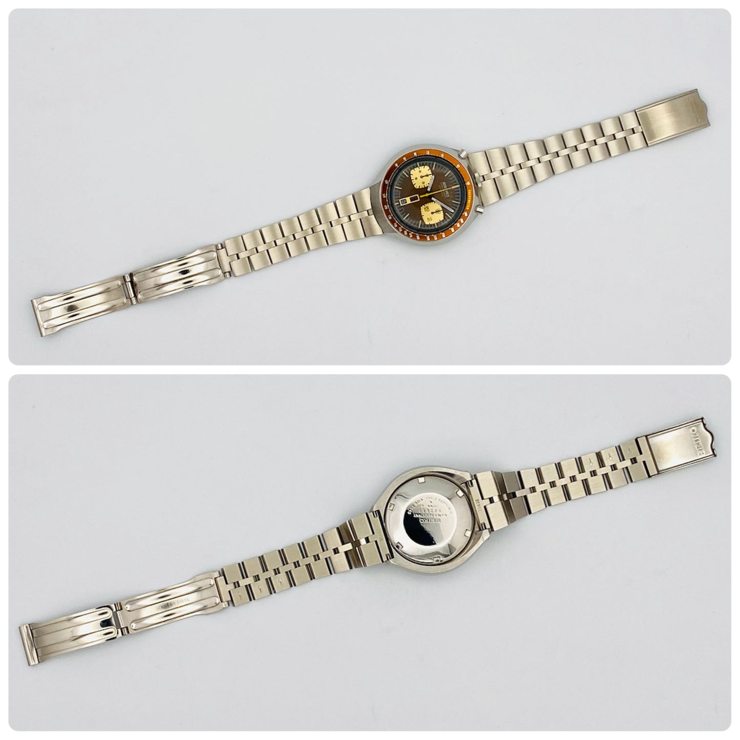 SEIKO 5Sports Speed-Timer 6138-0040 茶馬 ③