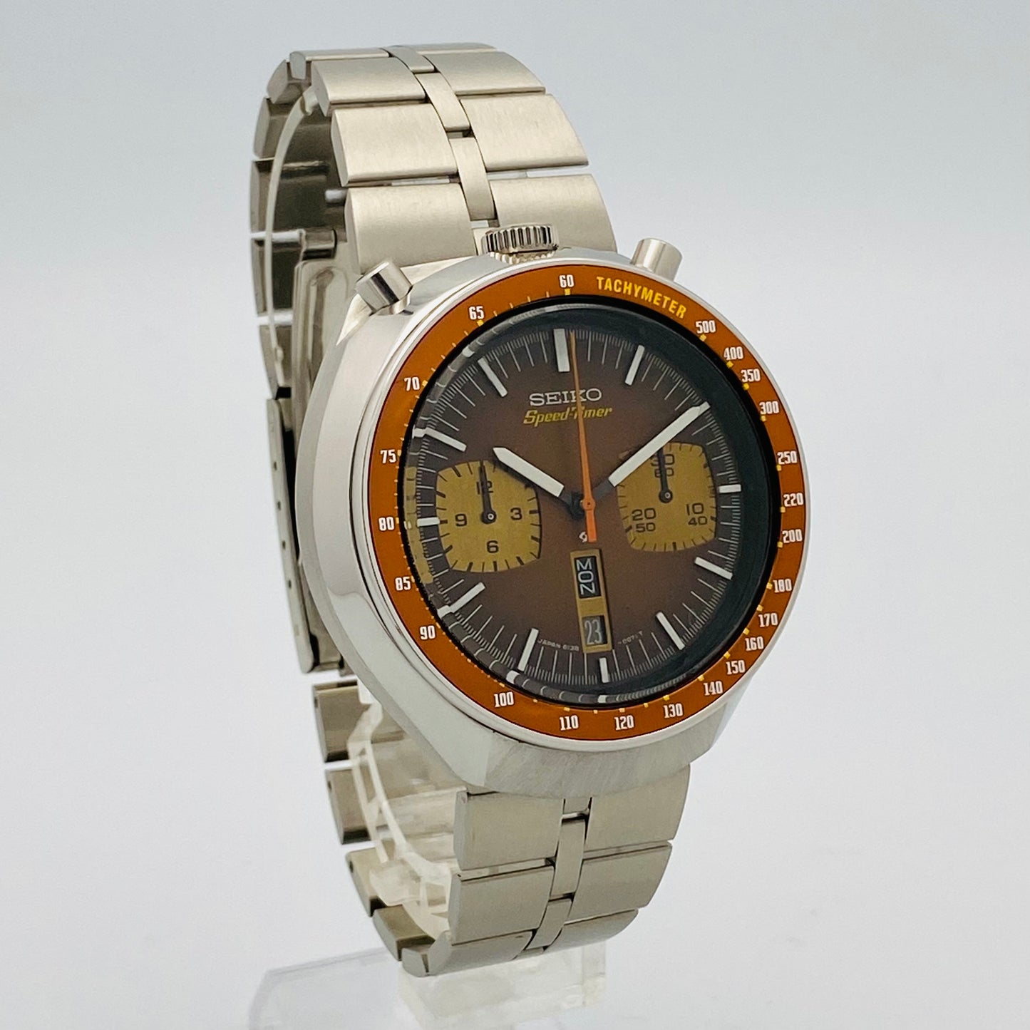 SEIKO 5Sports Speed-Timer 6138-0040 茶馬 英/日