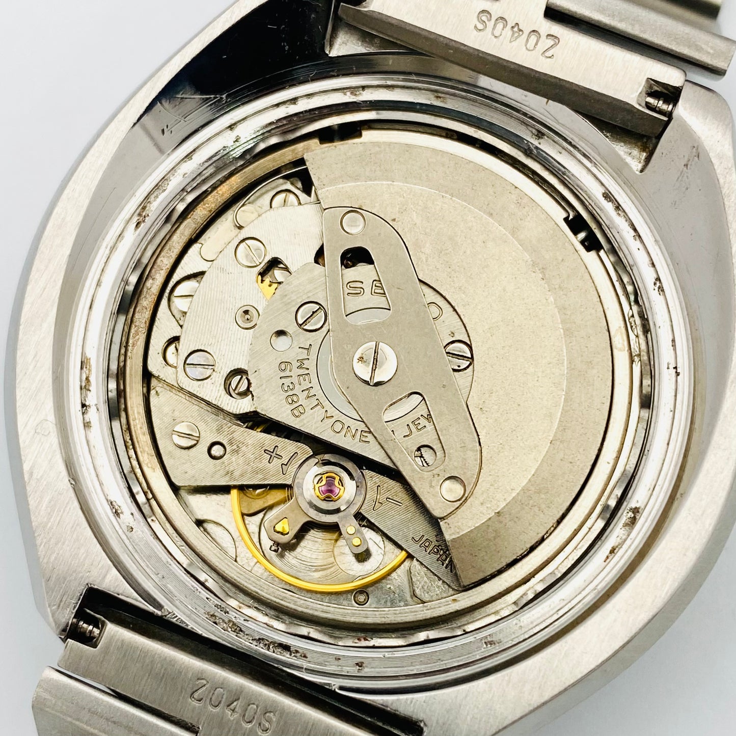 SEIKO 5Sports Speed-Timer 6138-0040 茶馬 英/日