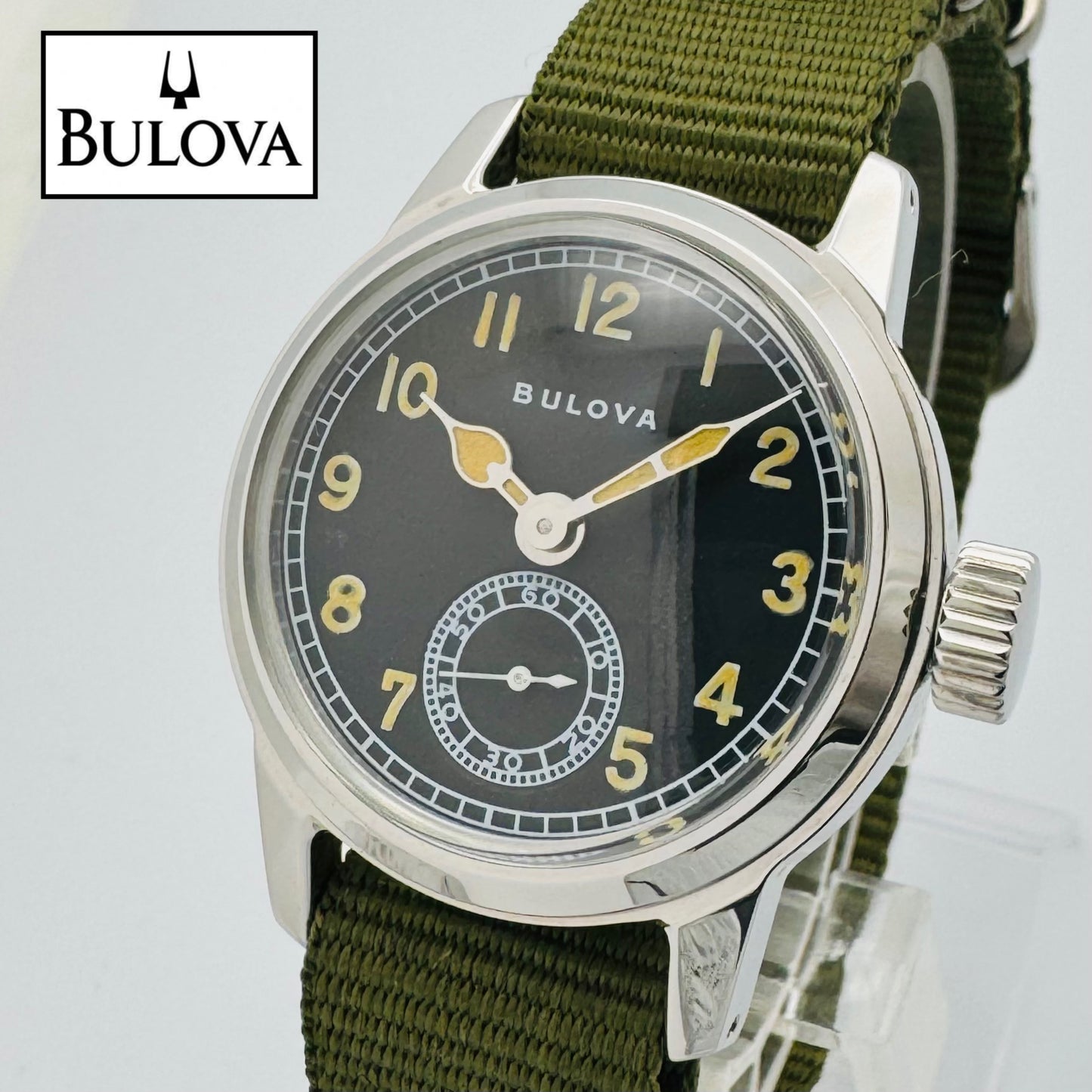 BULOVA WW2 U.S.NAVY UDT-5 ダイバーズ 復刻