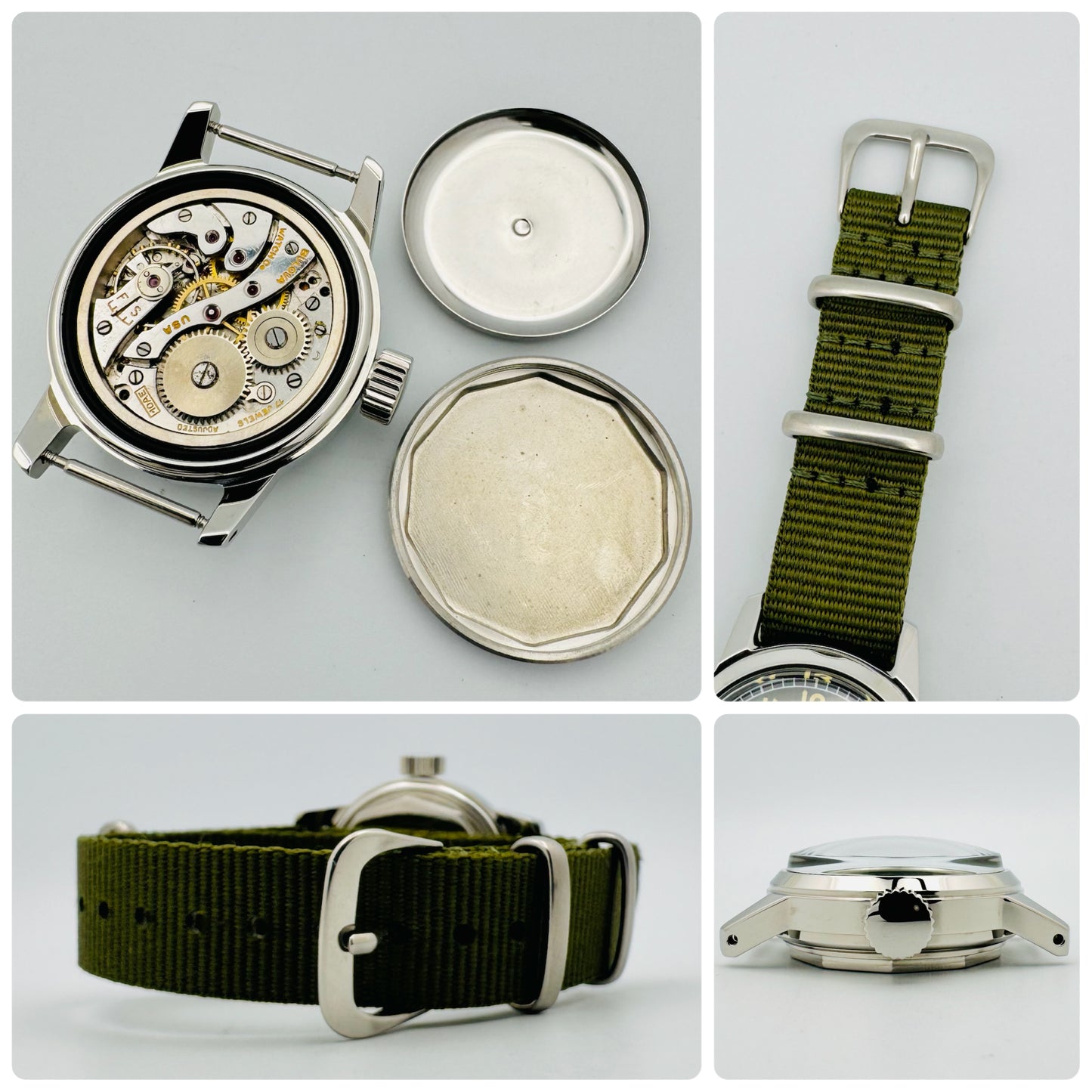 BULOVA WW2 U.S.NAVY UDT-5 ダイバーズ 復刻