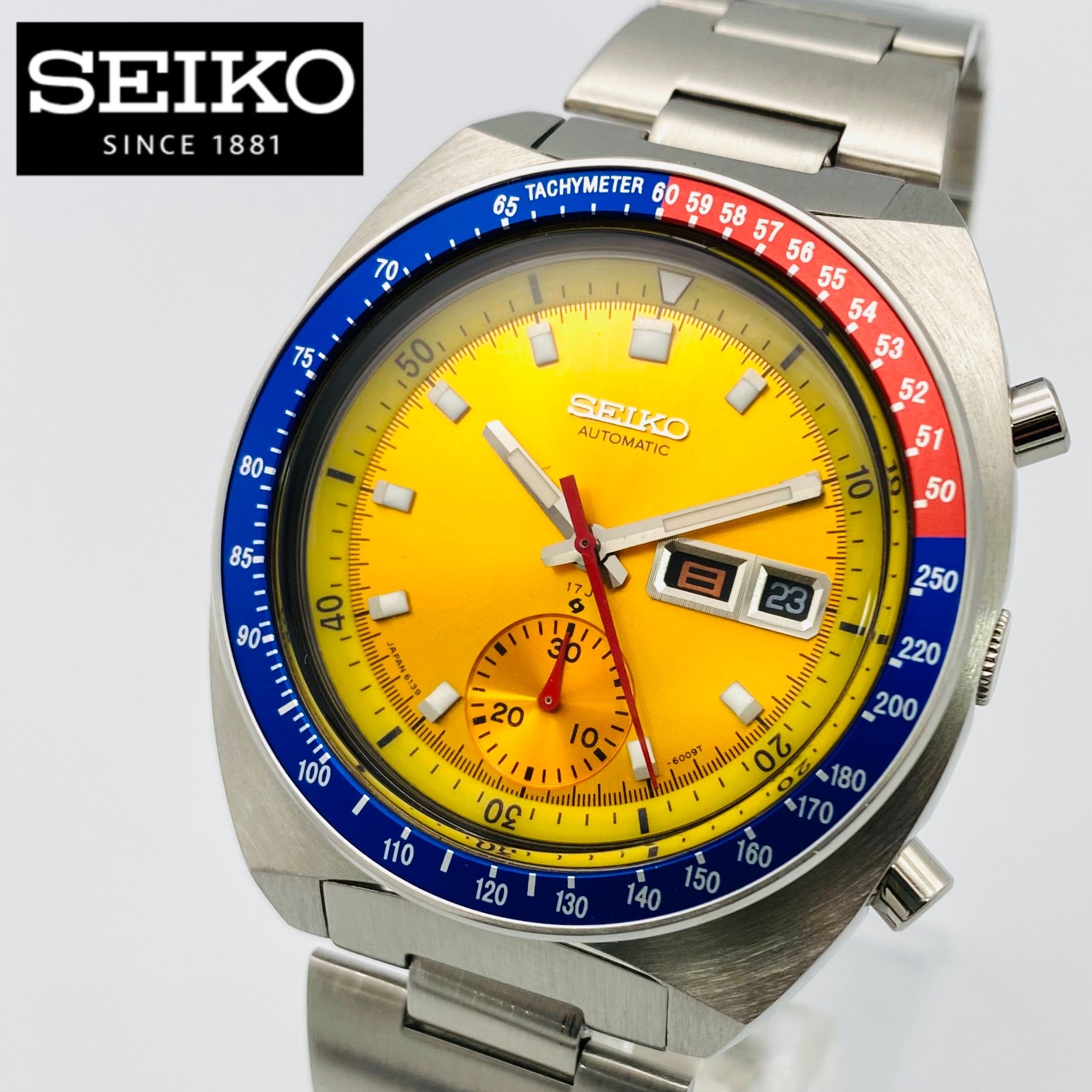 SEIKO 5 Sports Speedtimer  6139-6002スピードタイマー