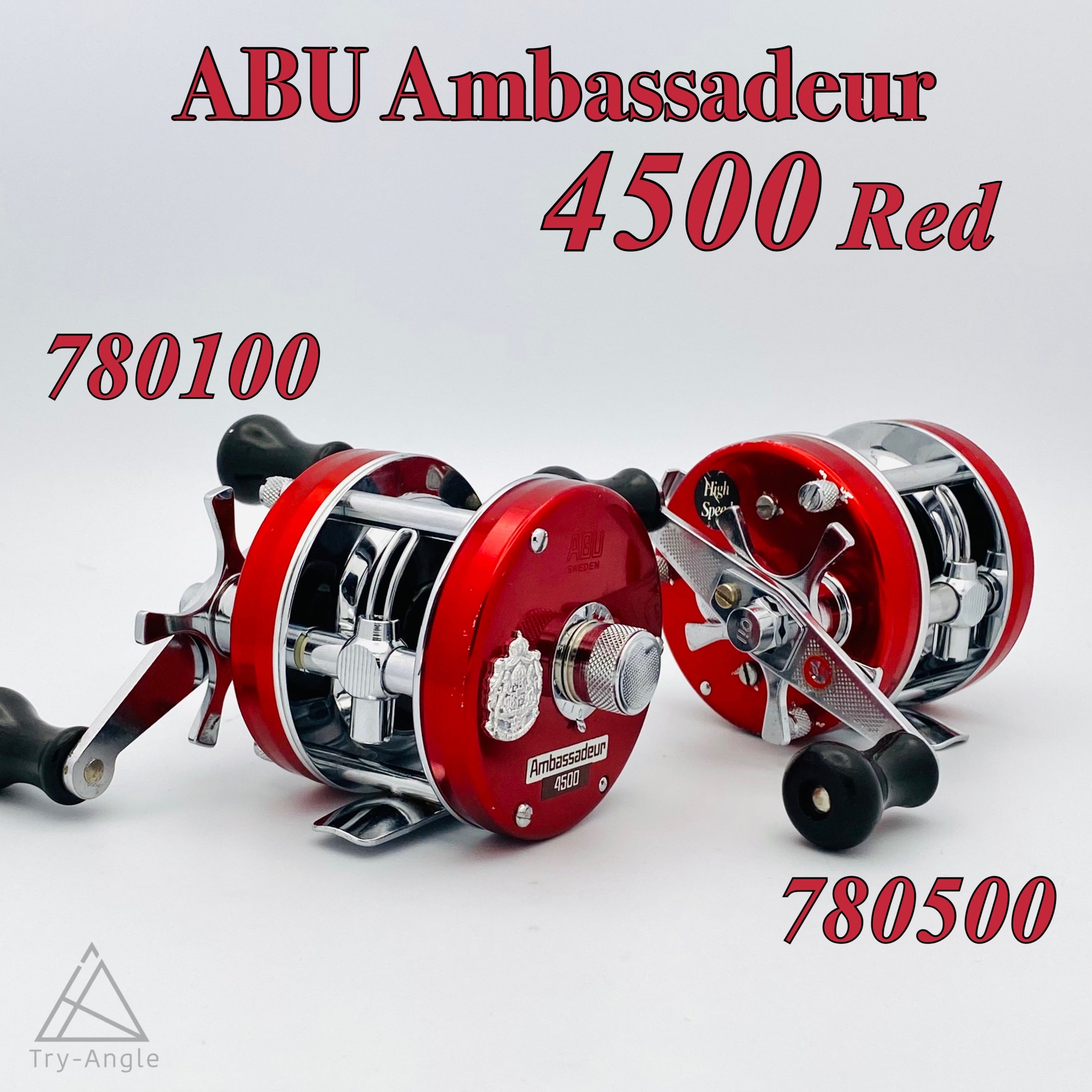 Try-Angle トライアングル｜Abu Ambassadeur 4500 Red 2台入荷！