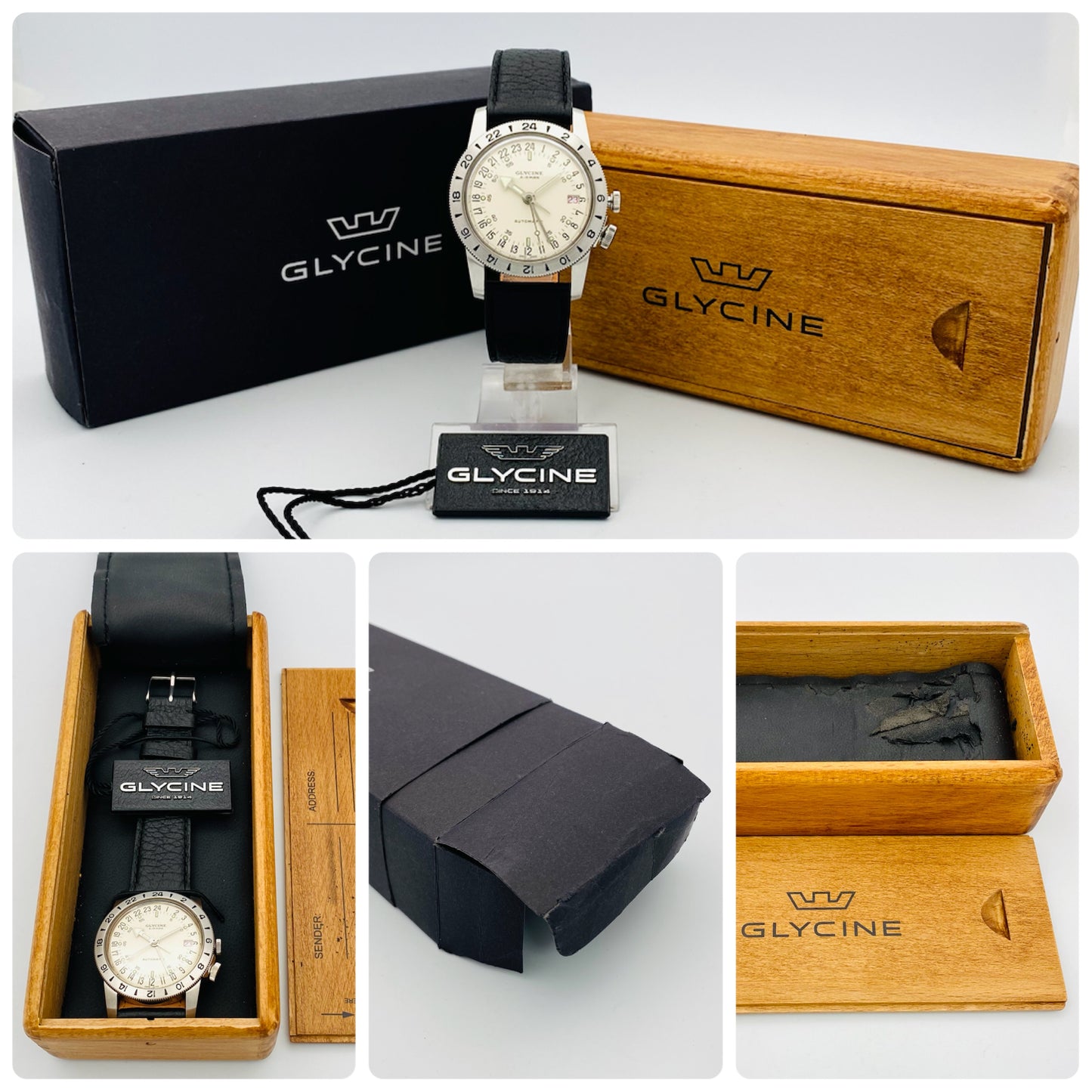 【世界限定1000本】GLYCINE グリシン AIRMAN No.1 GL0160