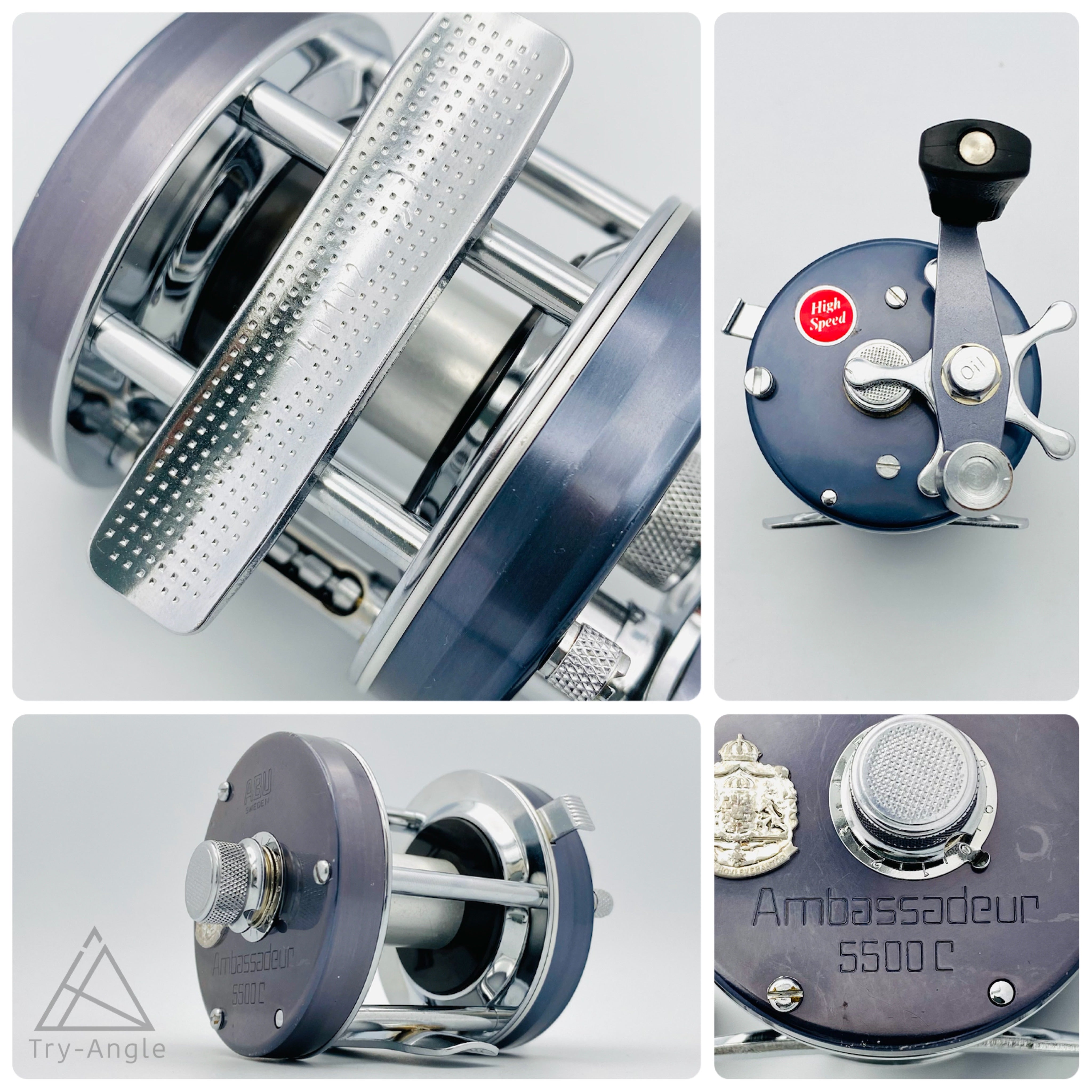 ABU アンバサダー 5500C メンテ済 フレーム修正済