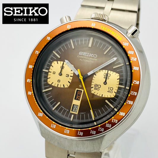 SEIKO 5Sports Speed-Timer 6138-0040 茶馬 ③