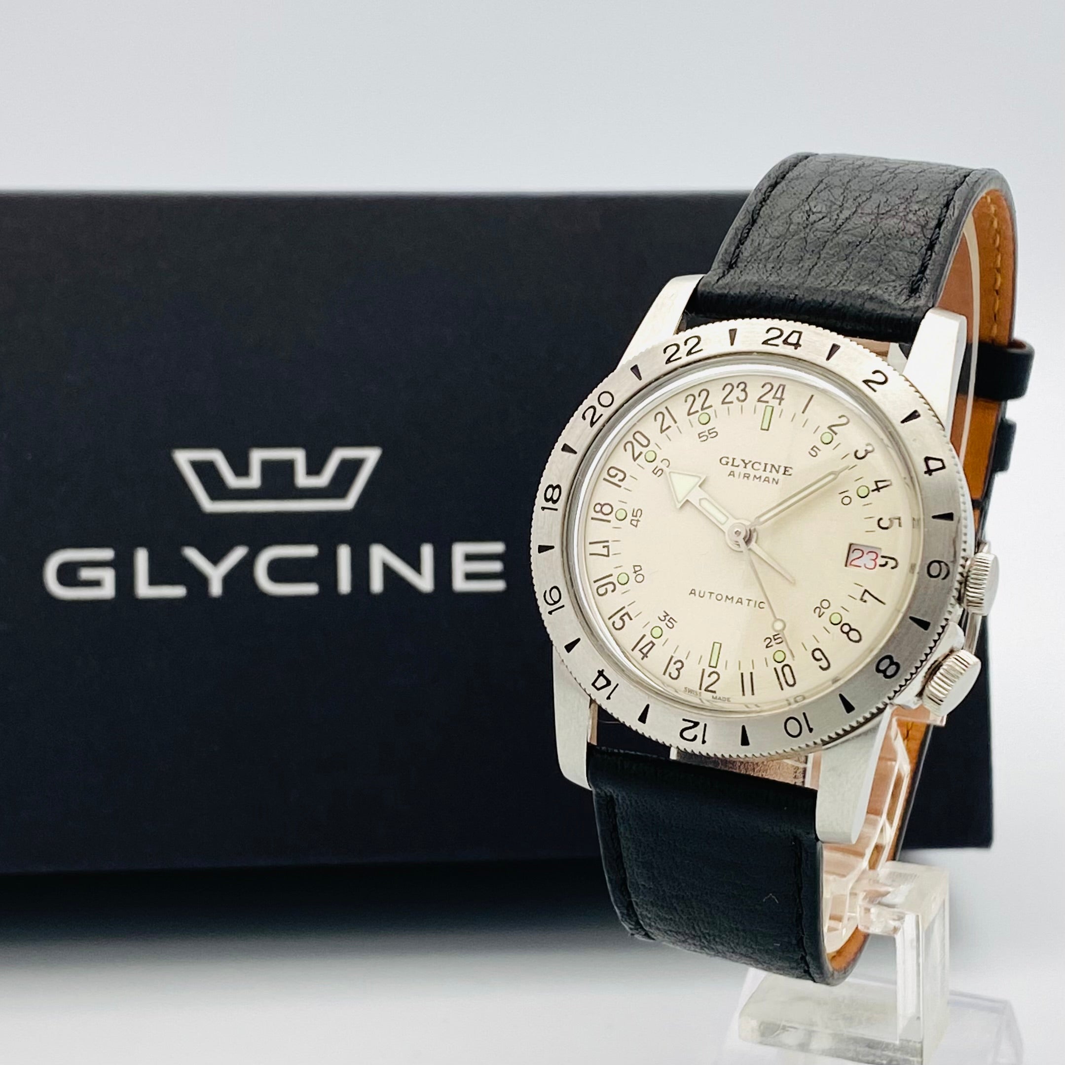 GLYCINE 希少モデル腕時計 - 腕時計(アナログ)