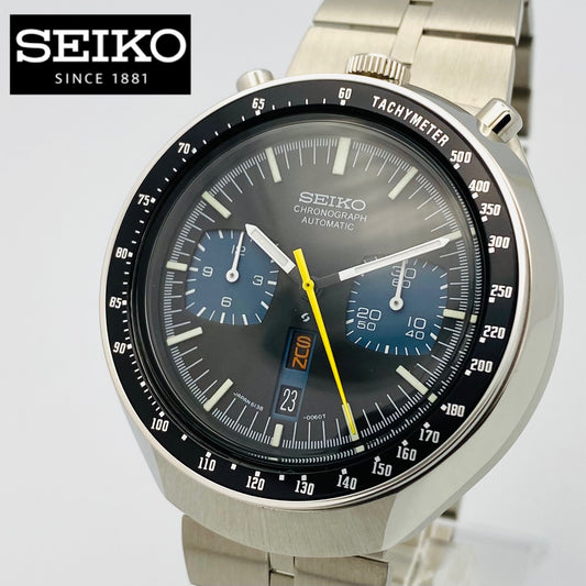 SEIKO 5Sports Speed-Timer 6138-0040 黒馬 英/ア