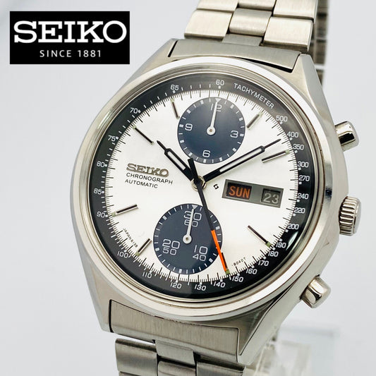 SEIKO 5Sports Speed-Timer 6138-8020 パンダ B