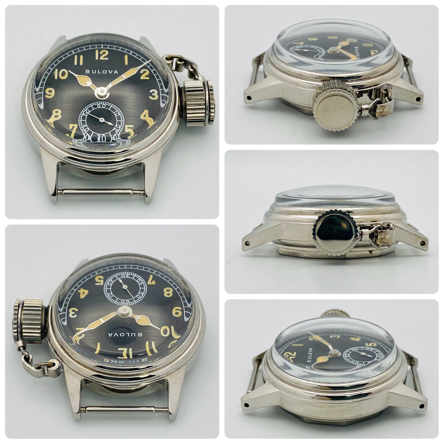 BULOVA WW2 フロッグマン USN BUSHIPS 復刻