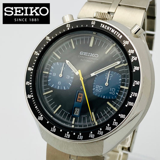 SEIKO 5Sports Speed-Timer 6138-0040 黒馬 英/日 ②