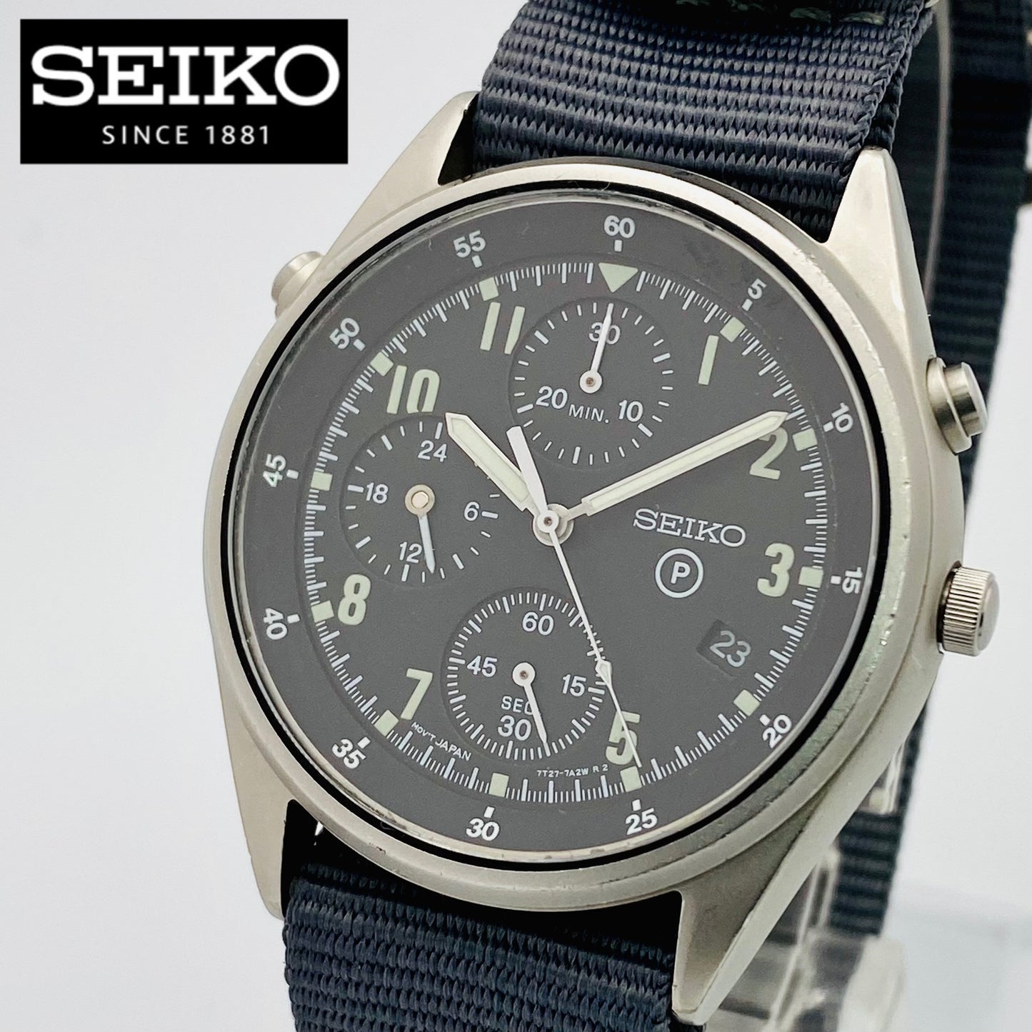 SEIKO イギリス空軍 RAF GEN2 7T27-7A20 1995