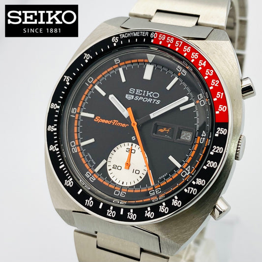 SEIKO 5Sports Speed-Timer 6139-6032 コーク 英/ア