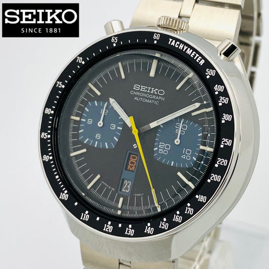 SEIKO 5Sports Speed-Timer 6138-0040 黒馬 英/イ