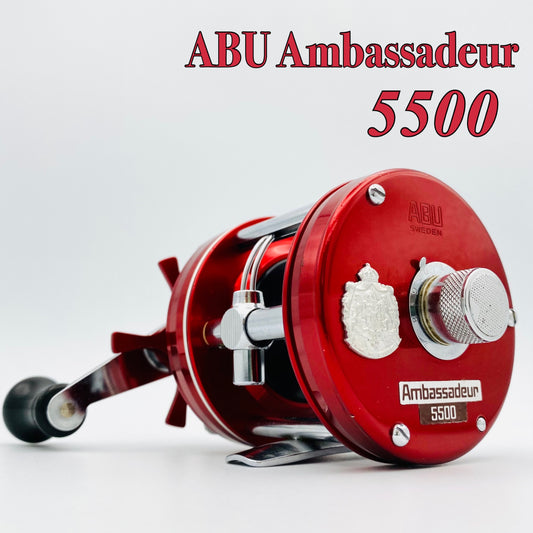 Abu Ambassadeur 5500 Cherry red 790305 (B)