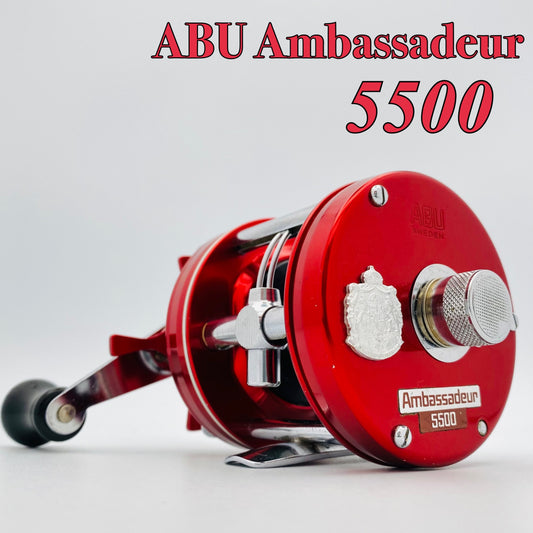 Abu Ambassadeur 5500 Cherry red 790601 (A)