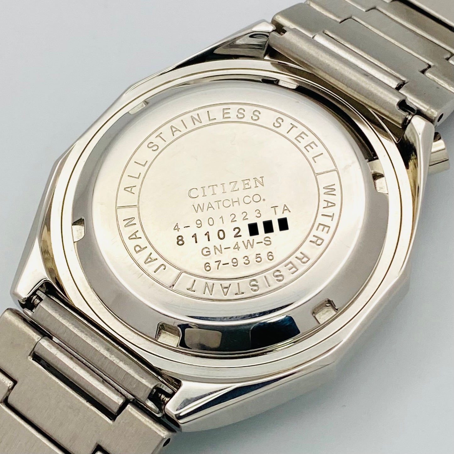 CITIZEN challenge timer 8110A ブルヘッド シルバー