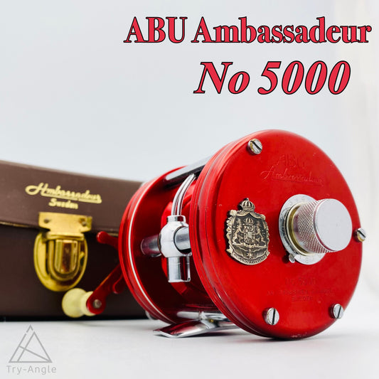 Abu Ambassadeur No5000 Red 266858