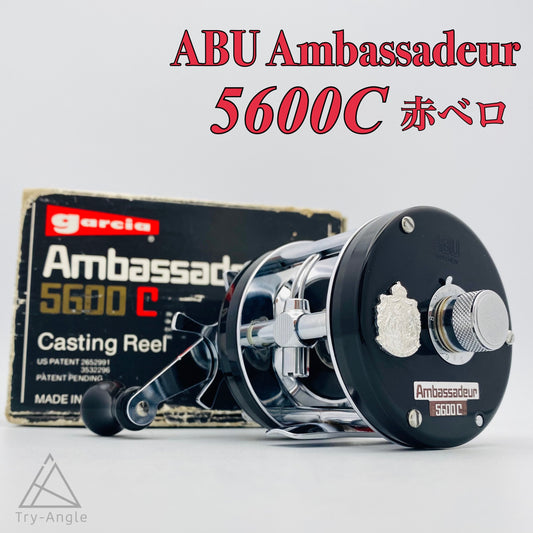 Abu Ambassadeur 5600C 赤ベロ 780400 ステッカーモデル